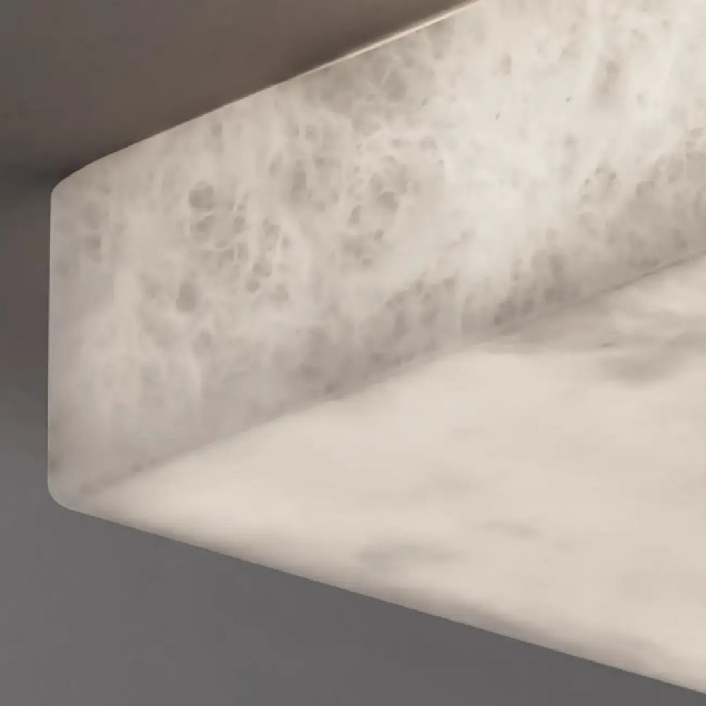Dimmable Square Flush Mount Ceiling Light for Bedroom Use