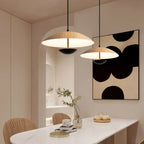 Designer Solid Wood Dome Pendant Light for Dining Room