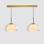 Elegant Designer LED Milk Glass Jelly Pendant Light