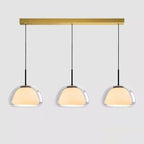 Elegant Designer LED Milk Glass Jelly Pendant Light