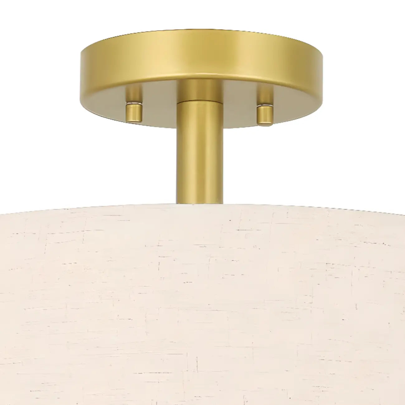 2-Tier Cylinder Fabric Ceiling Light for Modern Living Room
