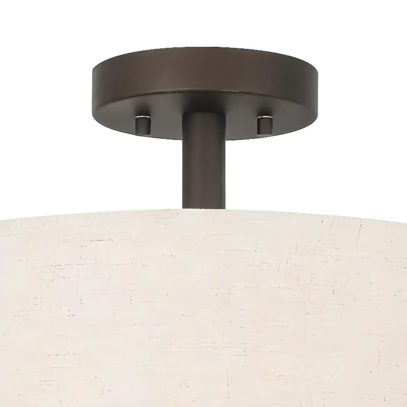 2-Tier Cylinder Fabric Ceiling Light for Modern Living Room