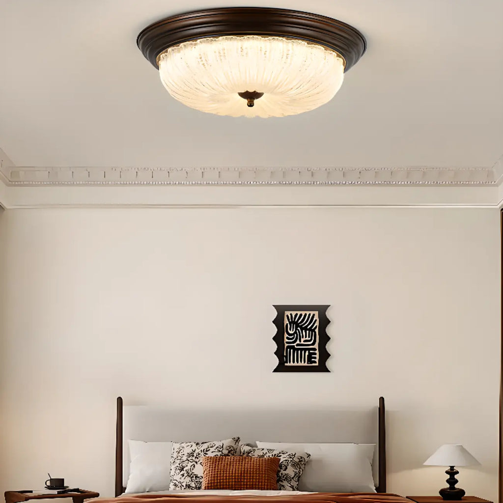 Dimmable Barn LED Flush Ceiling Light for Bedroom Use