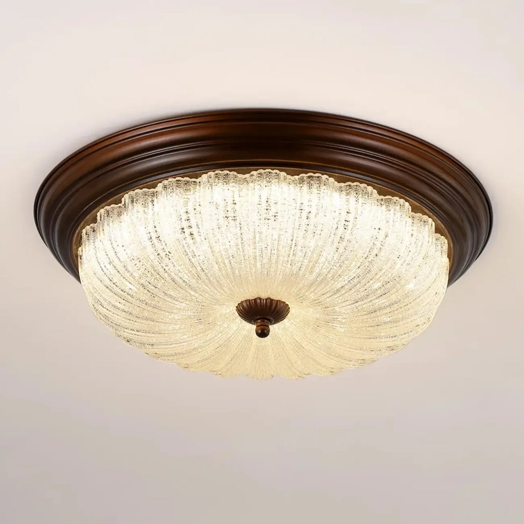 Dimmable Barn LED Flush Ceiling Light for Bedroom Use
