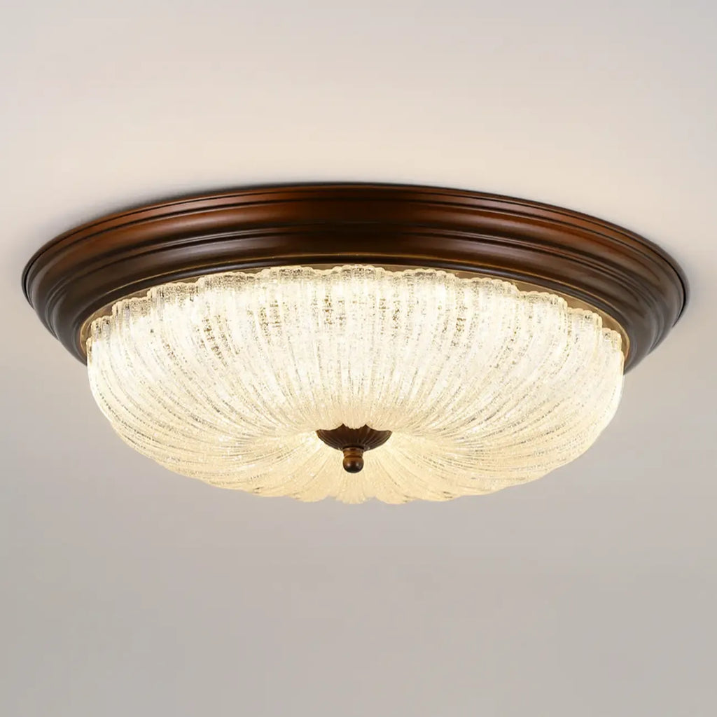Dimmable Barn LED Flush Ceiling Light for Bedroom Use