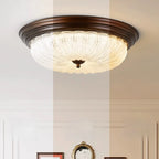 Dimmable Barn LED Flush Ceiling Light for Bedroom Use