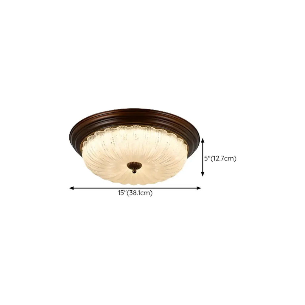Dimmable Barn LED Flush Ceiling Light for Bedroom Use