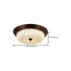 Dimmable Barn LED Flush Ceiling Light for Bedroom Use