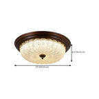 Dimmable Barn LED Flush Ceiling Light for Bedroom Use