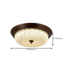 Dimmable Barn LED Flush Ceiling Light for Bedroom Use