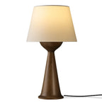 Natural Wooden White Table Lamp for Living Room