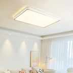 Dimmable LED Flush Ceiling Light for Living Room With Shade