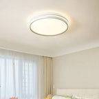 Dimmable LED Flush Ceiling Light for Living Room With Shade