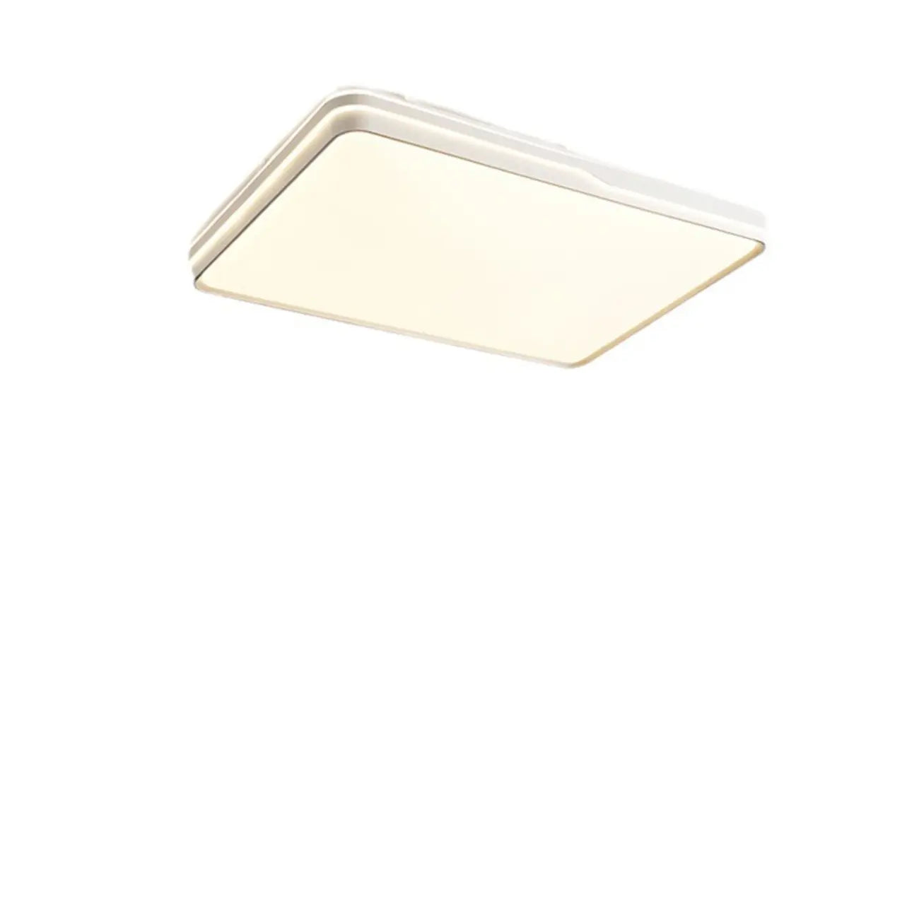 Dimmable LED Flush Ceiling Light for Living Room With Shade