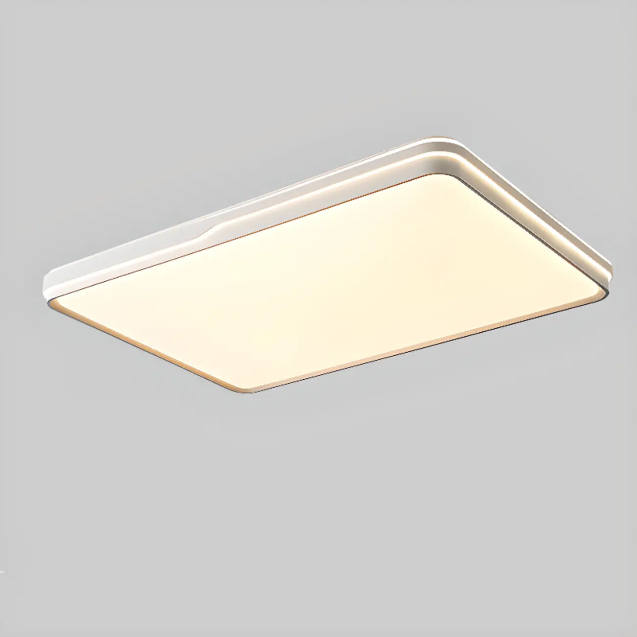 Dimmable LED Flush Ceiling Light for Living Room With Shade