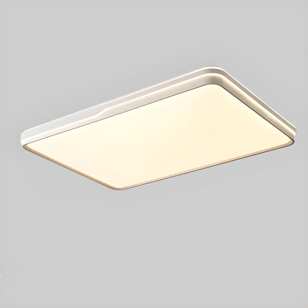 Dimmable LED Flush Ceiling Light for Living Room With Shade