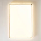 Dimmable LED Flush Ceiling Light for Living Room With Shade