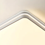 Dimmable LED Flush Ceiling Light for Living Room With Shade