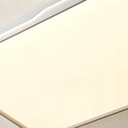 Dimmable LED Flush Ceiling Light for Living Room With Shade