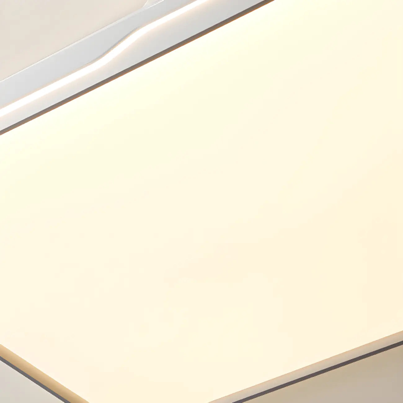 Dimmable LED Flush Ceiling Light for Living Room With Shade