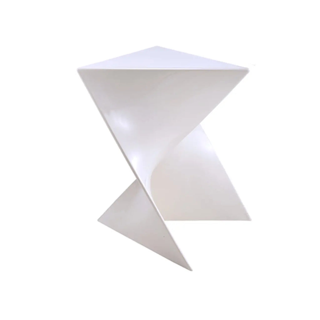 Unique Modern Clear Acrylic End Table for Living Room