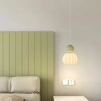 Cream Enclosure Pendant Light in Mini Size for Bedroom