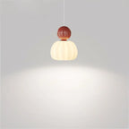 Cream Enclosure Pendant Light in Mini Size for Bedroom