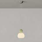 Cream Enclosure Pendant Light in Mini Size for Bedroom