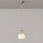 Cream Enclosure Pendant Light in Mini Size for Bedroom