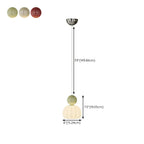 Cream Enclosure Pendant Light in Mini Size for Bedroom