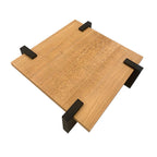 Scandinavian Pine Minimalist Coffee Table for Indoor Use