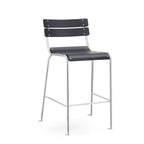 Industrial Metal Frame Wooden Counter Bar Stools with Backs