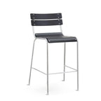 Industrial Metal Frame Wooden Counter Bar Stools with Backs