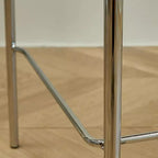Industrial Metal Frame Wooden Counter Bar Stools with Backs