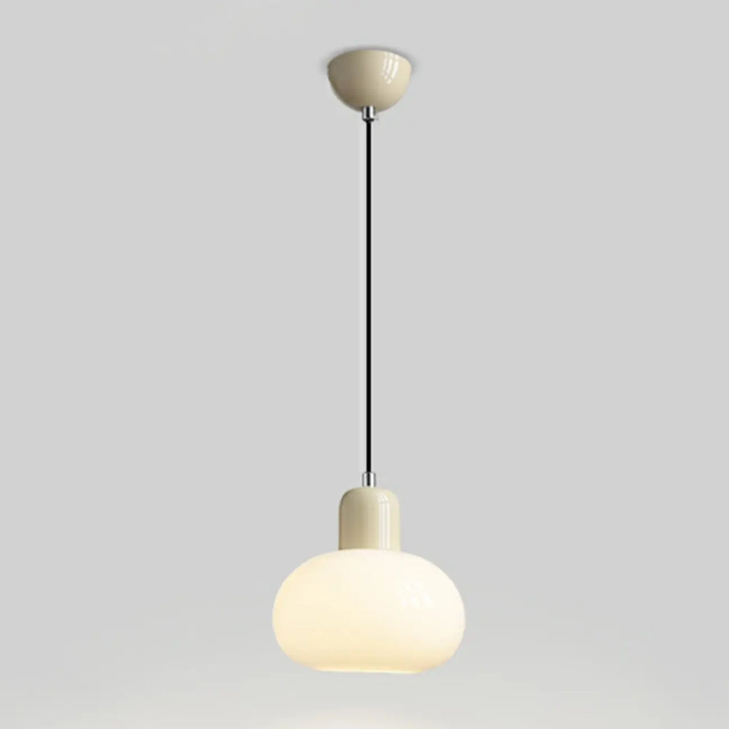 Minimalist Ceramic Globe Pendant Lights with Adjustable Length