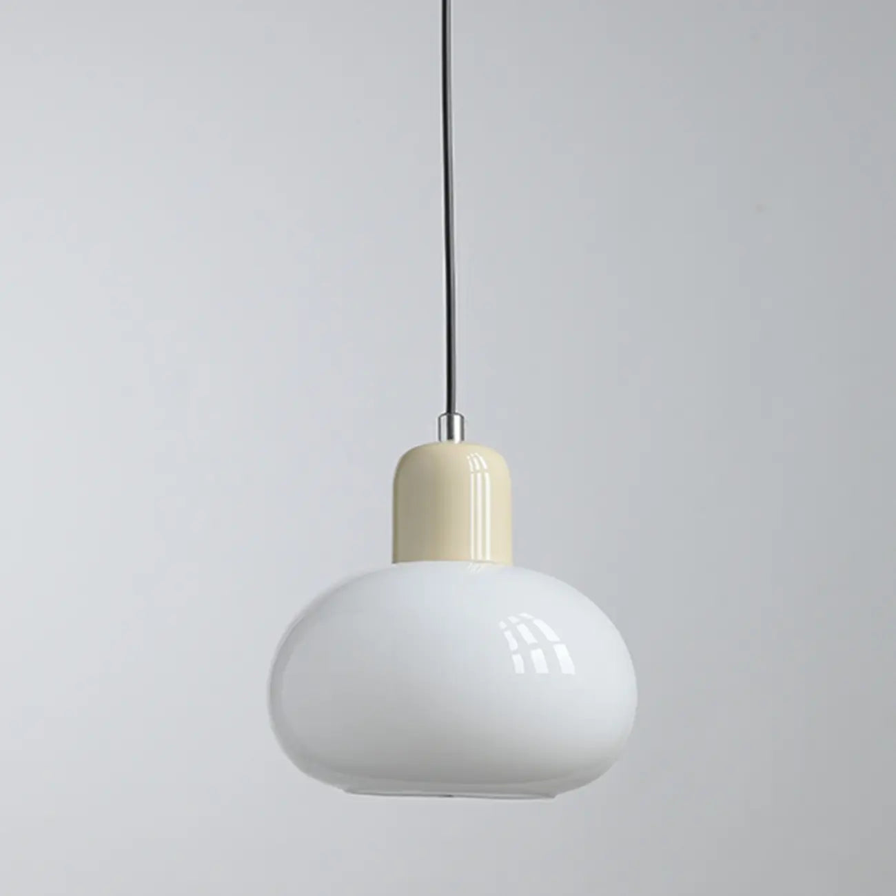 Minimalist Ceramic Globe Pendant Lights with Adjustable Length