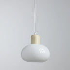 Minimalist Ceramic Globe Pendant Lights with Adjustable Length