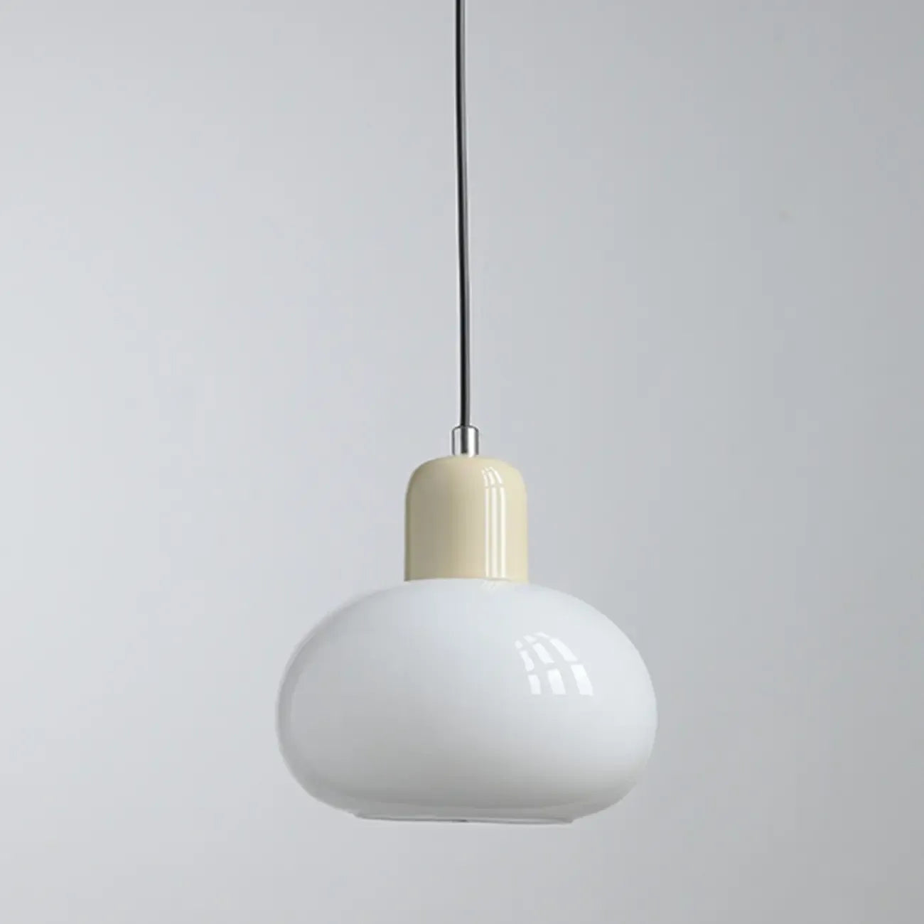 Minimalist Ceramic Globe Pendant Lights with Adjustable Length