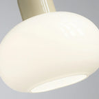 Minimalist Ceramic Globe Pendant Lights with Adjustable Length