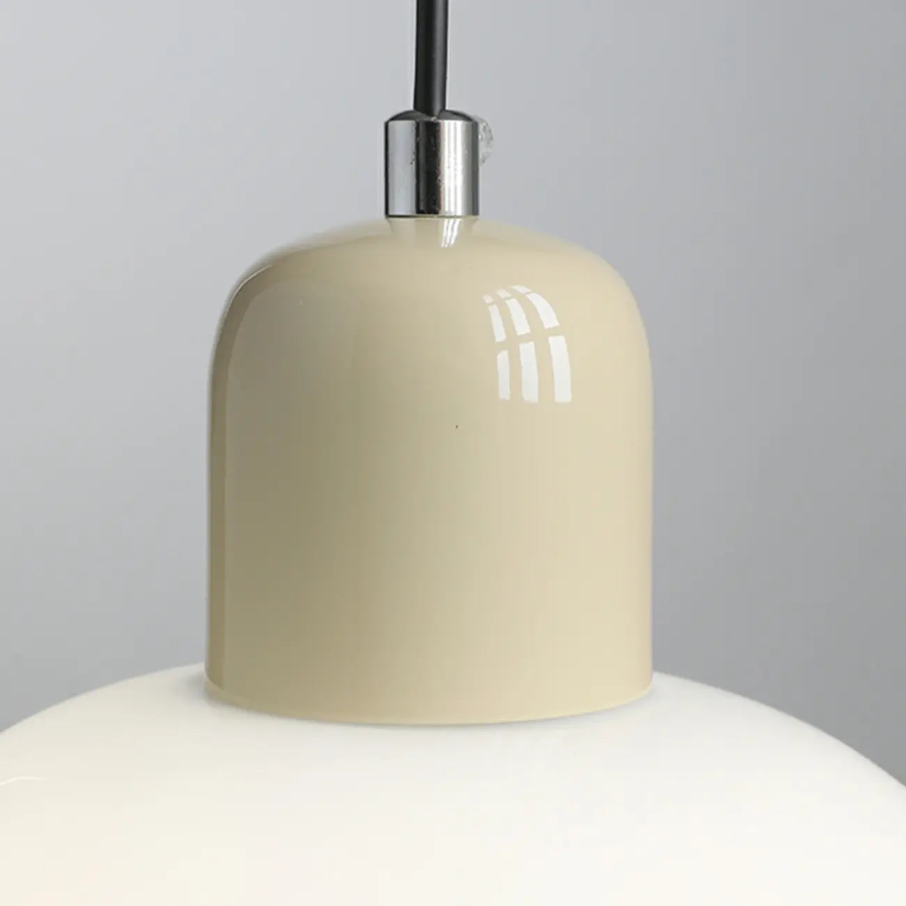 Minimalist Ceramic Globe Pendant Lights with Adjustable Length