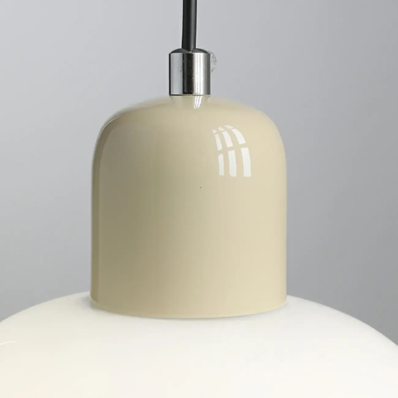 Minimalist Ceramic Globe Pendant Lights with Adjustable Length