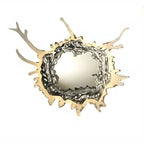 Designer Silver Resin Water Spray Wall Lamp for Home Decor