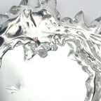 Designer Silver Resin Water Spray Wall Lamp for Home Decor