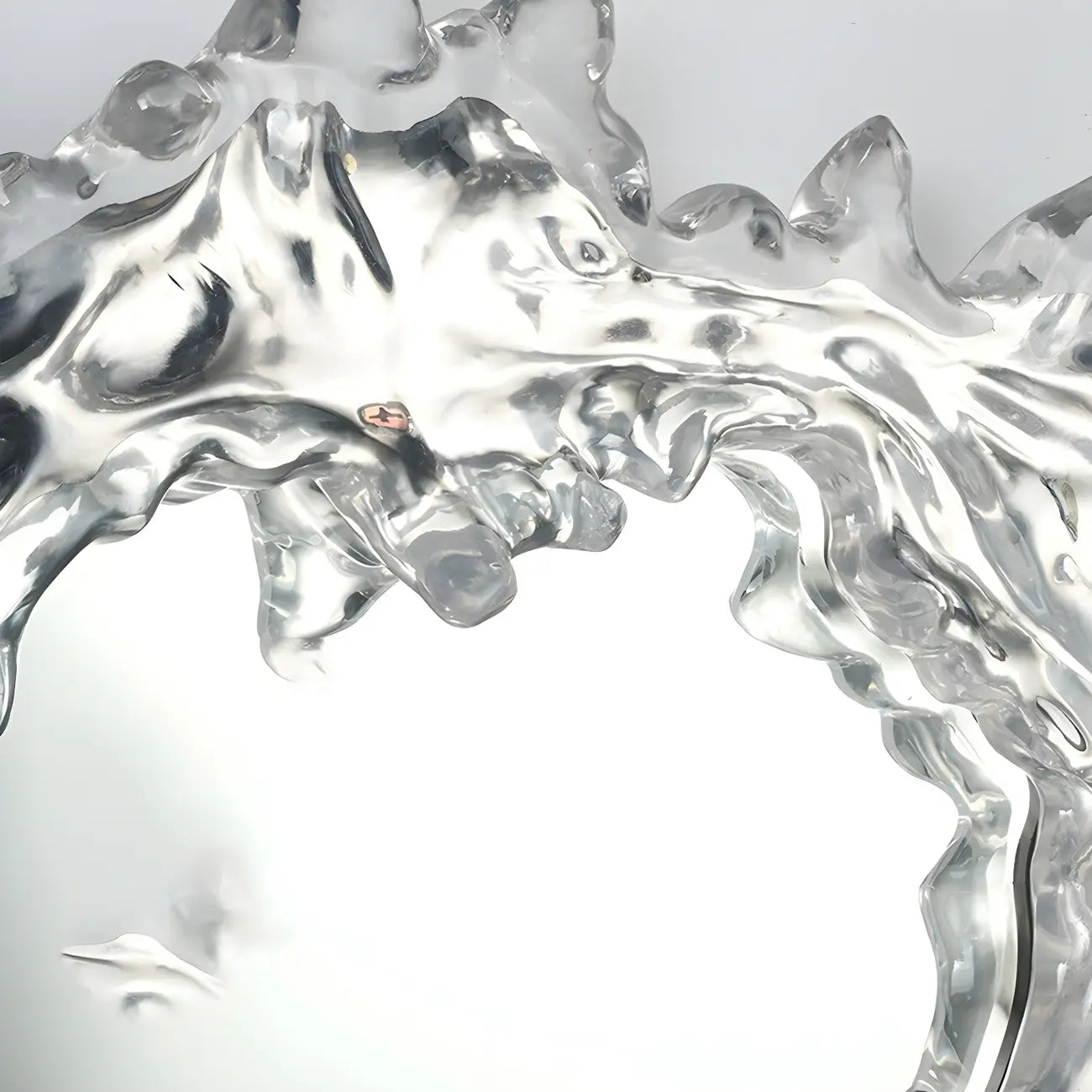 Designer Silver Resin Water Spray Wall Lamp for Home Decor