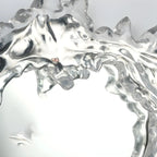 Designer Silver Resin Water Spray Wall Lamp for Home Decor