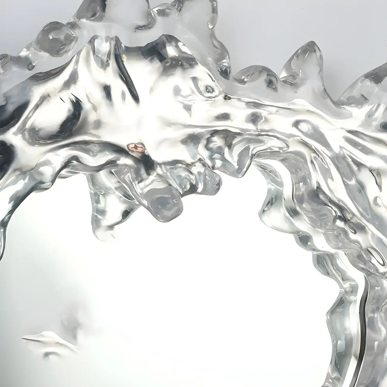 Designer Silver Resin Water Spray Wall Lamp for Home Decor