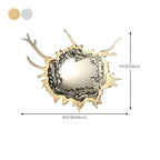 Designer Silver Resin Water Spray Wall Lamp for Home Decor