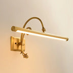 Arched Retro Copper LED Linear Wall Lamp