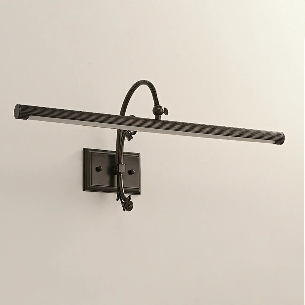 Arched Retro Copper LED Linear Wall Lamp
