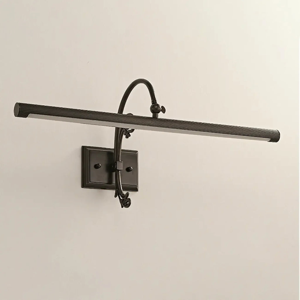 Arched Retro Copper LED Linear Wall Lamp